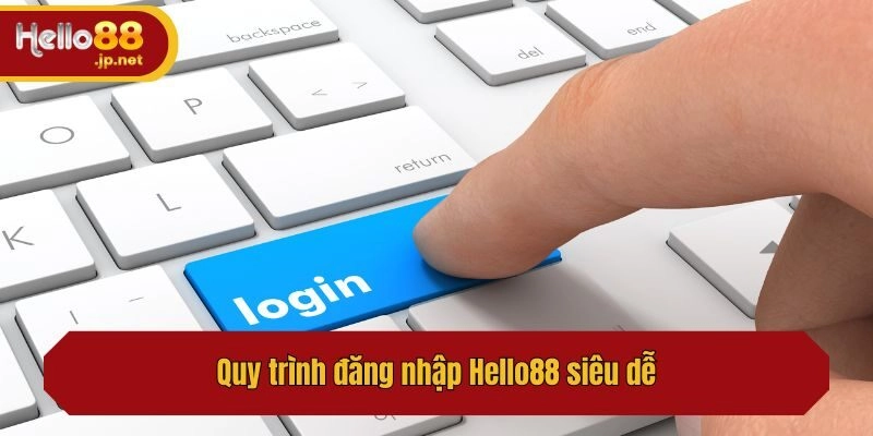 Quy trình đăng nhập Hello88 siêu dễ